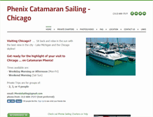 Tablet Screenshot of phenixsailing.com